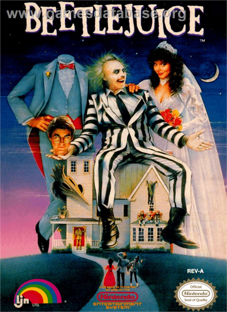 Beetlejuice - Nintendo NES - Artwork - Box