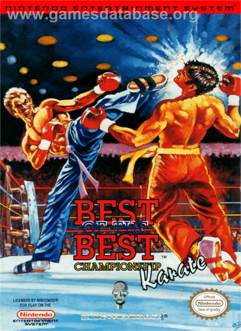 Best of the Best Championship Karate - Nintendo NES - Artwork - Box