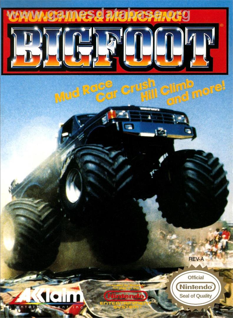 Bigfoot - Nintendo NES - Artwork - Box