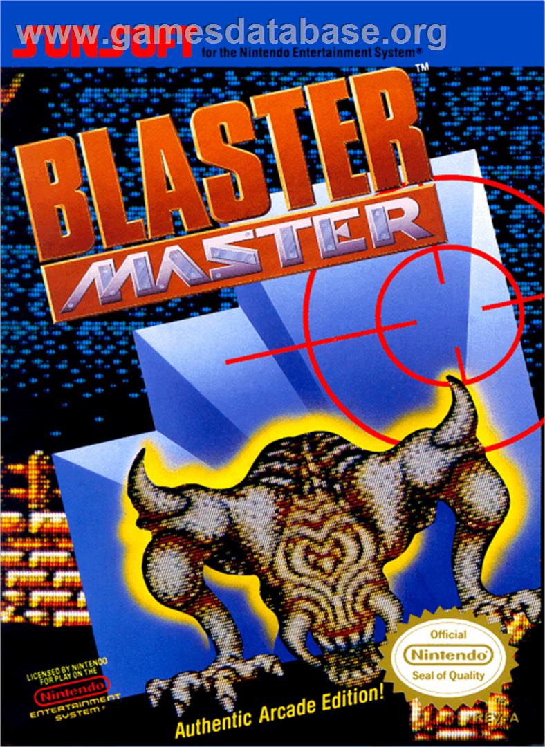 Blaster Master - Nintendo NES - Artwork - Box