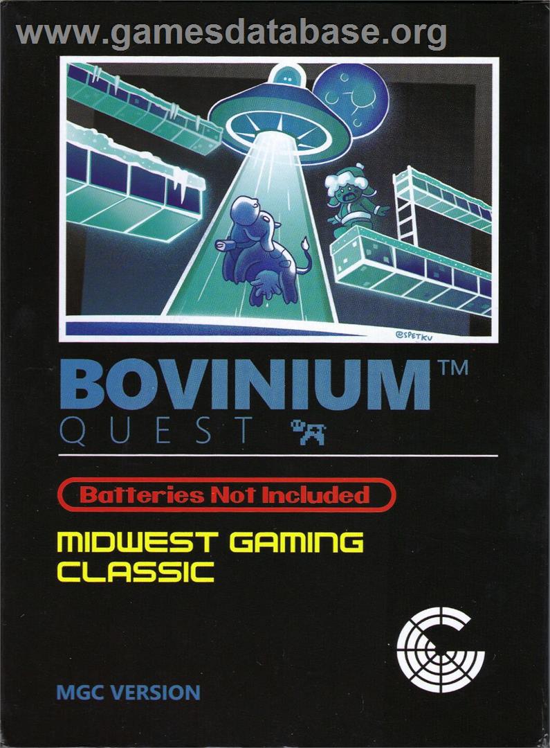 Bovinium Quest - Batteries Not Included - Nintendo NES - Artwork - Box
