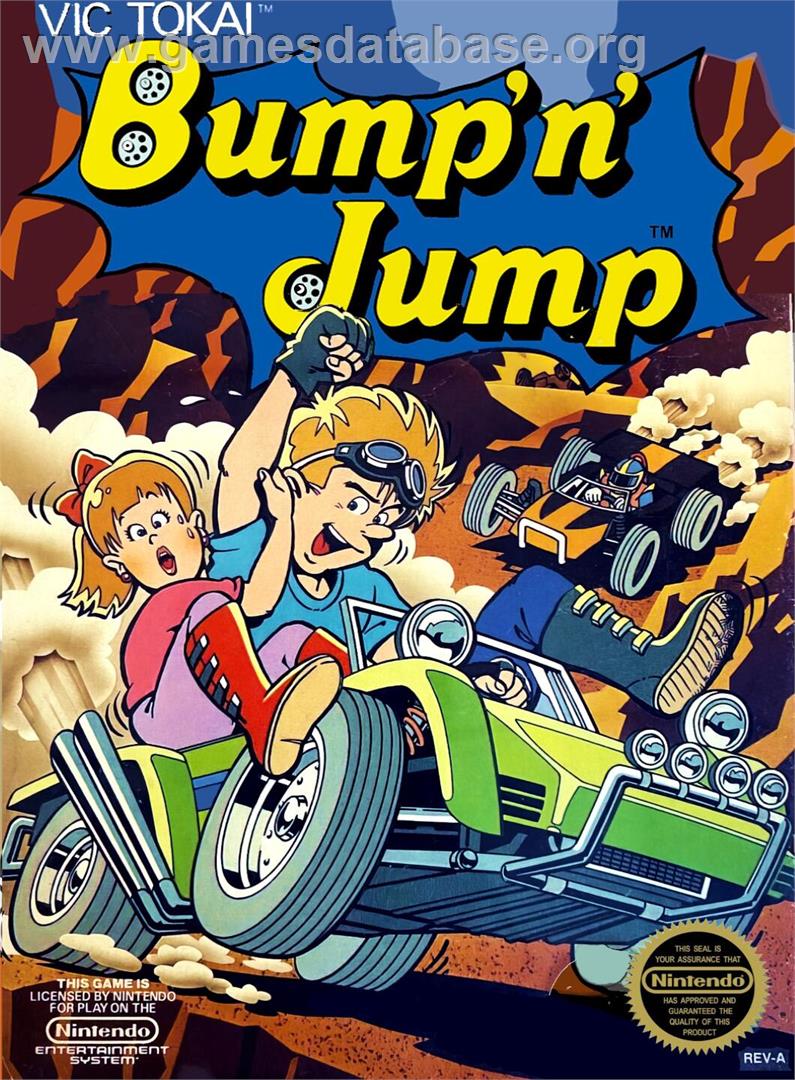 Bump 'n' Jump - Nintendo NES - Artwork - Box