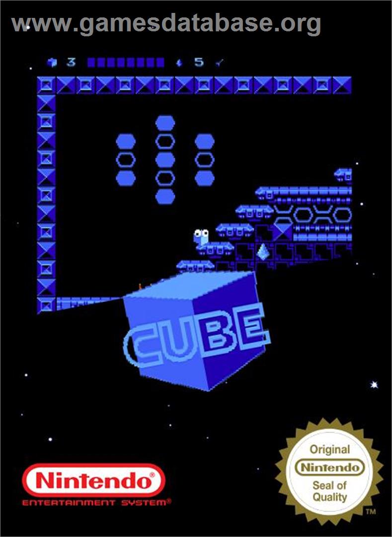 CUBE - Nintendo NES - Artwork - Box
