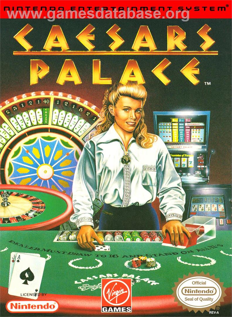 Caesars Palace - Nintendo NES - Artwork - Box