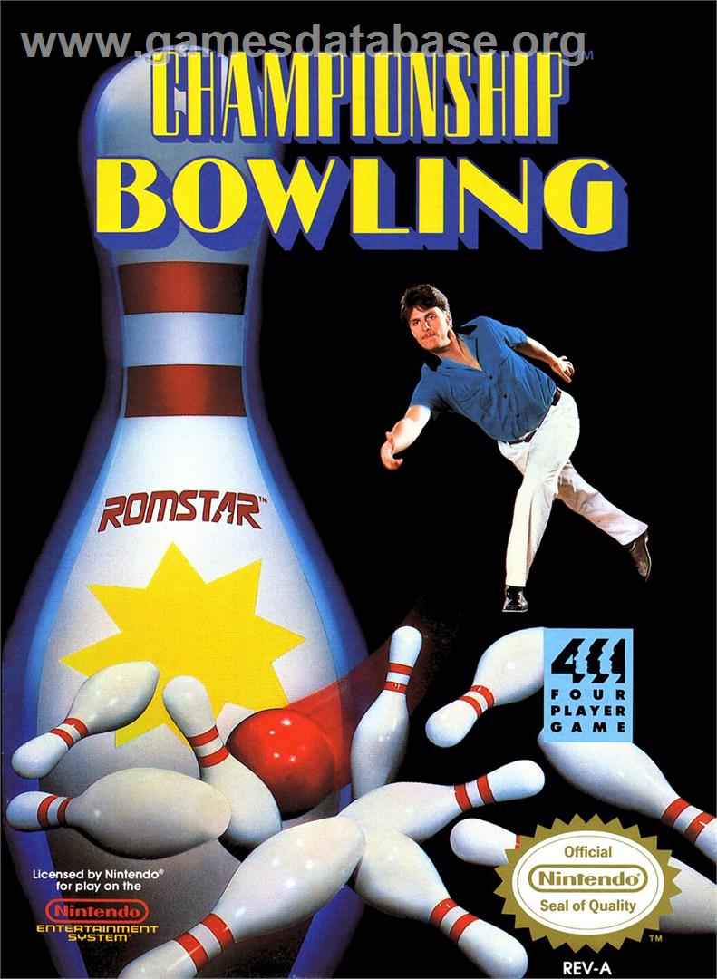 Championship Bowling - Nintendo NES - Artwork - Box