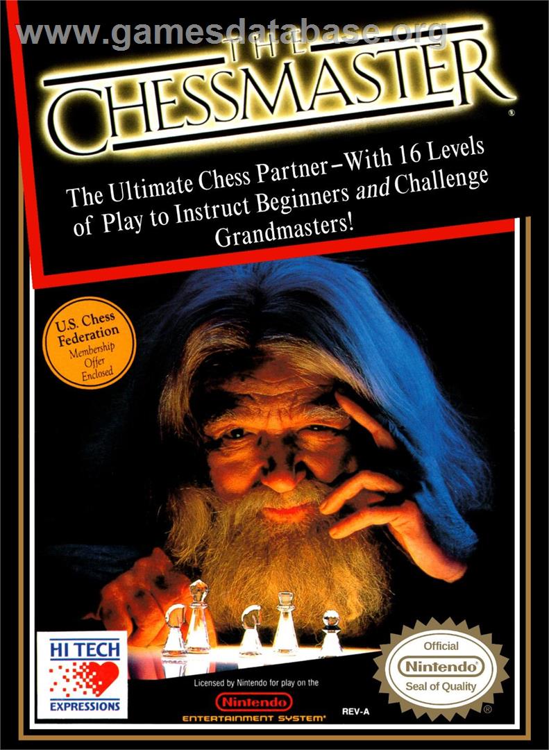 Chessmaster, The - Nintendo NES - Artwork - Box