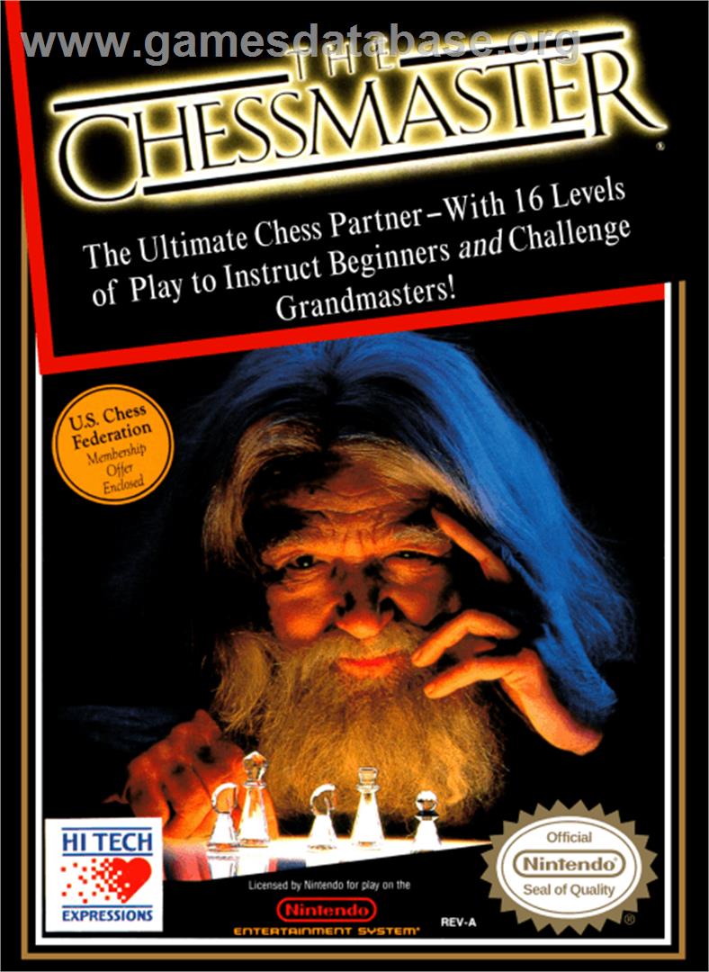 Chessmaster - Nintendo NES - Artwork - Box