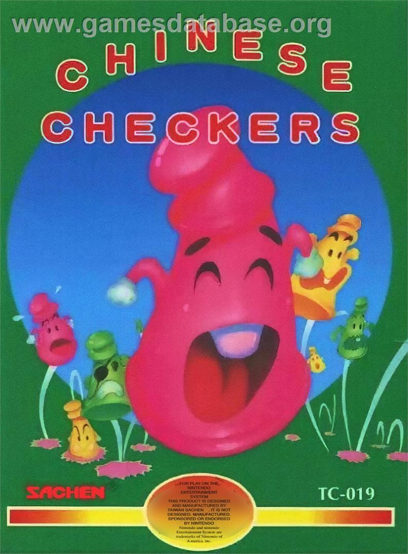 Chinese Checkers - Nintendo NES - Artwork - Box