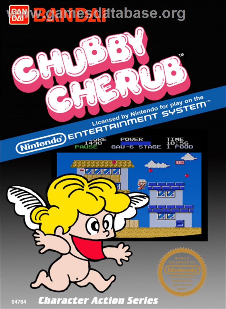 Chubby Cherub - Nintendo NES - Artwork - Box