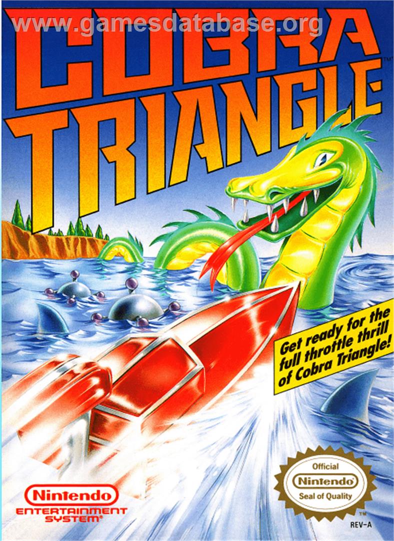 Cobra Triangle - Nintendo NES - Artwork - Box