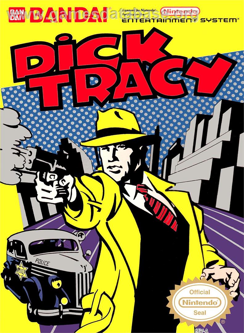 Dick Tracy - Nintendo NES - Artwork - Box