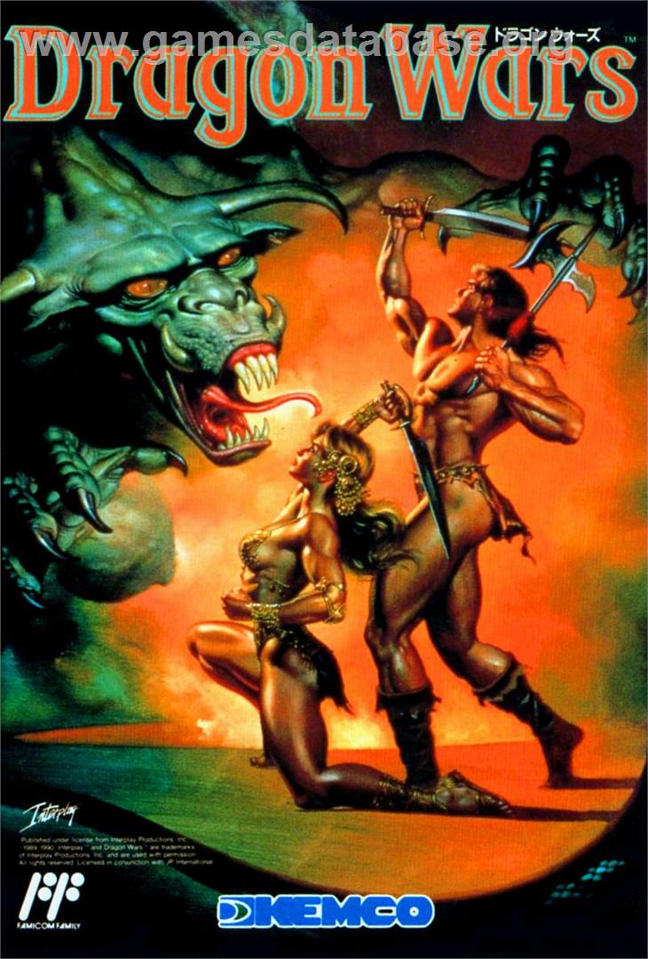 Dragon Wars - Nintendo NES - Artwork - Box