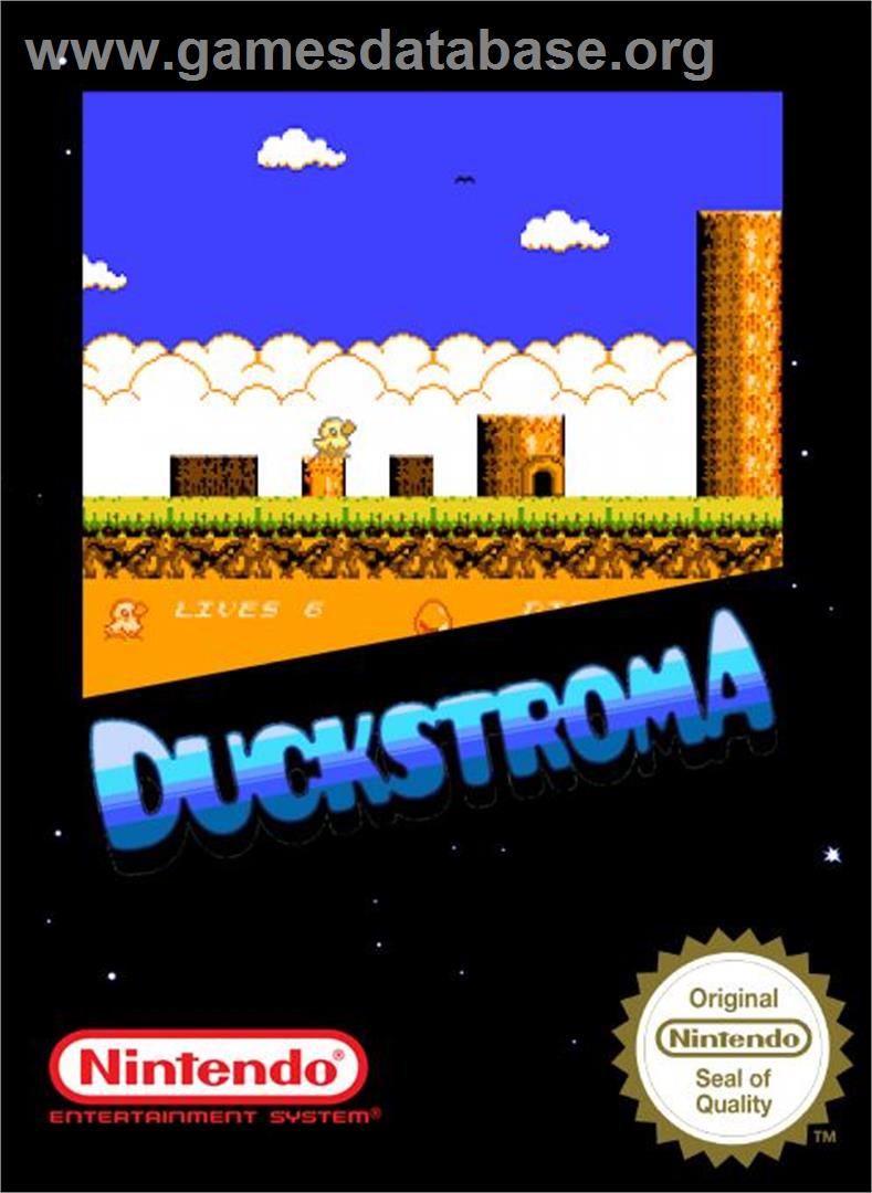 Duckstroma - Nintendo NES - Artwork - Box