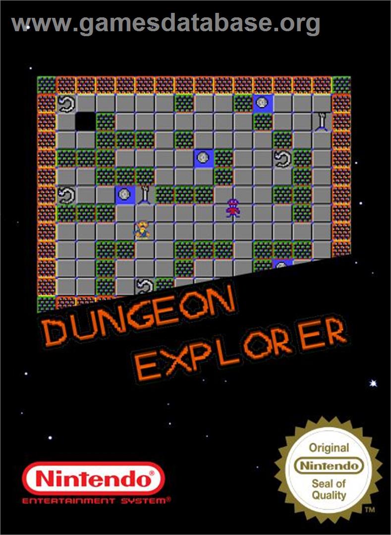 Dungeon Explorer - Nintendo NES - Artwork - Box