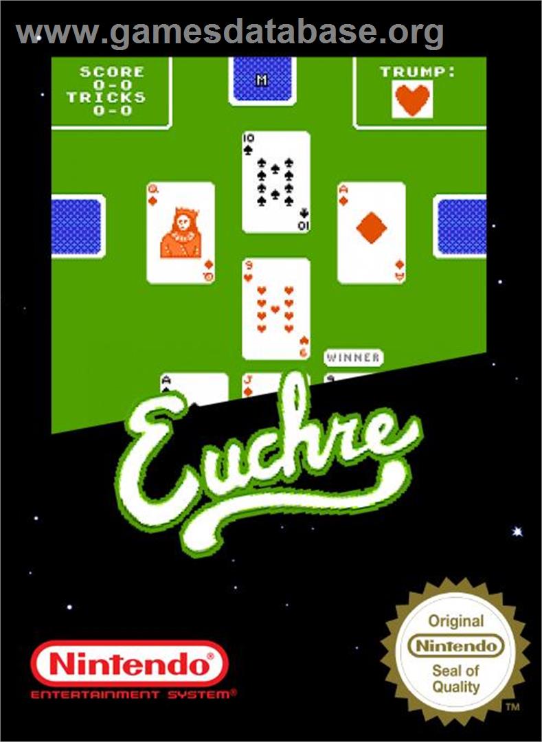 Euchre - Nintendo NES - Artwork - Box