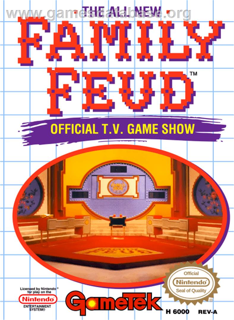 Family Feud - Nintendo NES - Artwork - Box