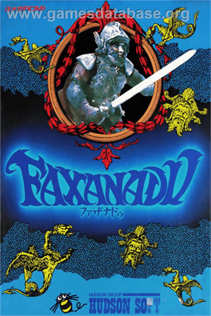 Faxanadu - Nintendo NES - Artwork - Box
