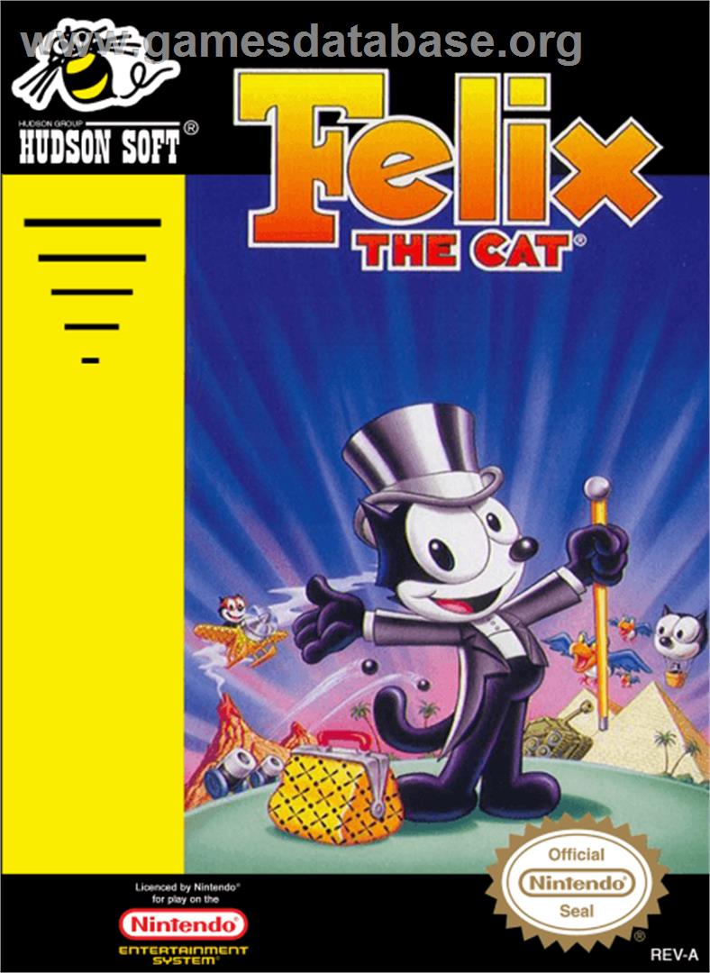Felix the Cat - Nintendo NES - Artwork - Box