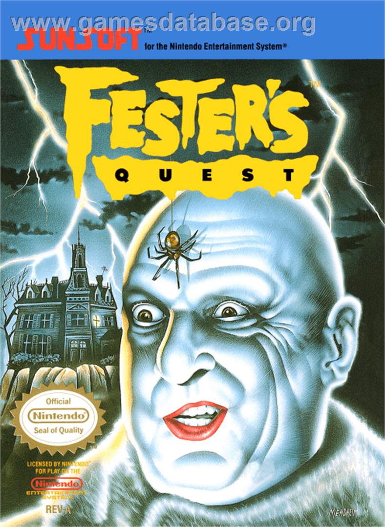 Fester's Quest - Nintendo NES - Artwork - Box