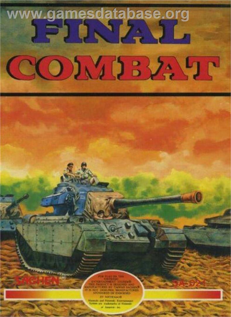 Final Combat - Nintendo NES - Artwork - Box