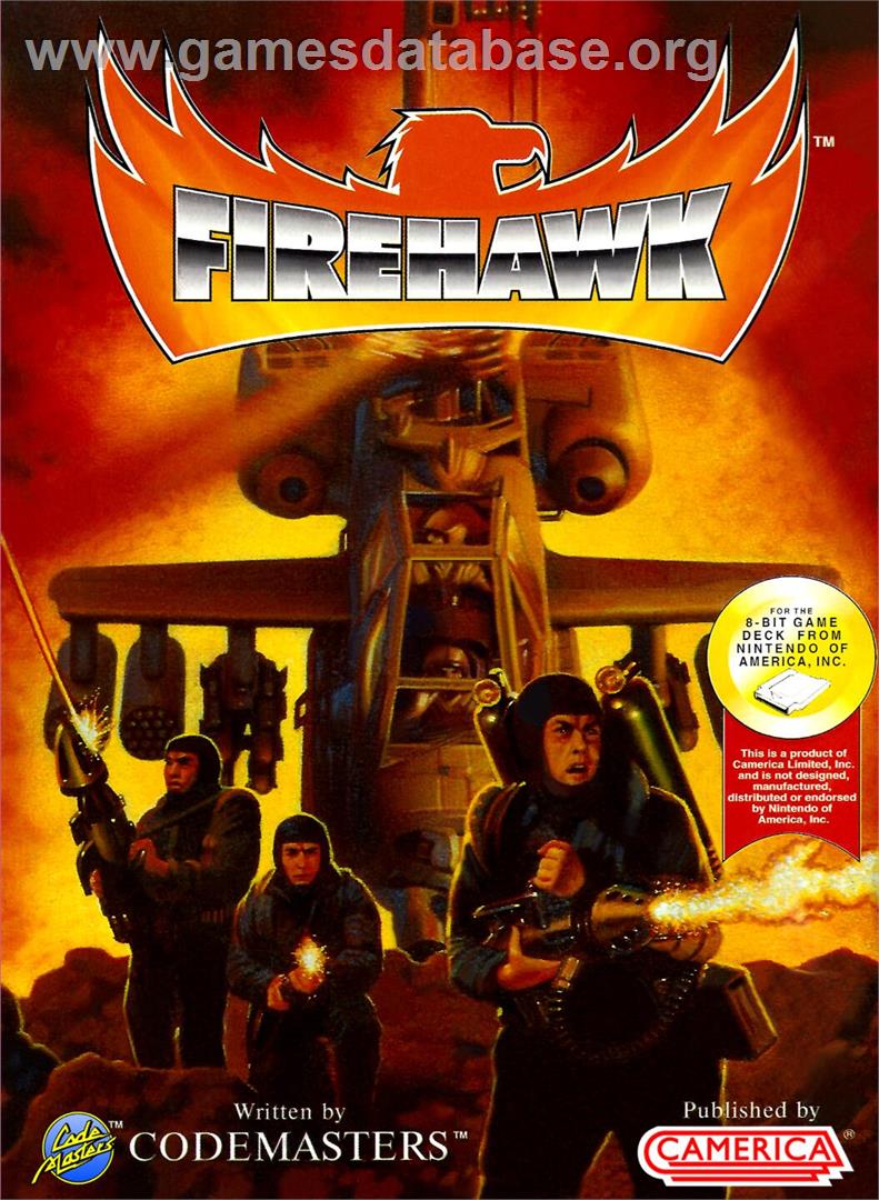 Firehawk - Nintendo NES - Artwork - Box