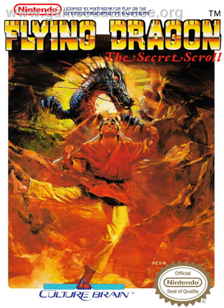 Flying Dragon: The Secret Scroll - Nintendo NES - Artwork - Box