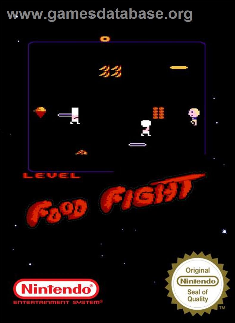 Food Fight - Nintendo NES - Artwork - Box