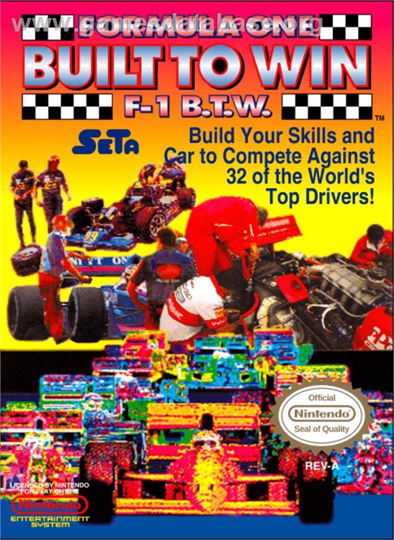 Formula 1: Built to Win - Nintendo NES - Artwork - Box