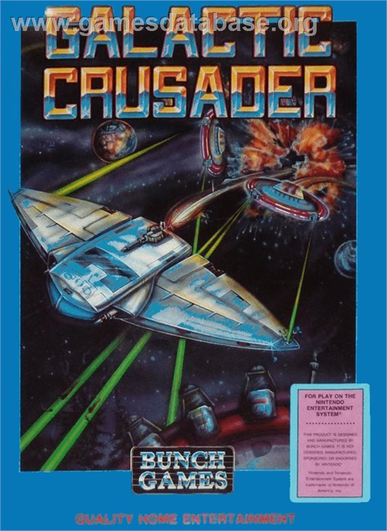 Galactic Crusader - Nintendo NES - Artwork - Box