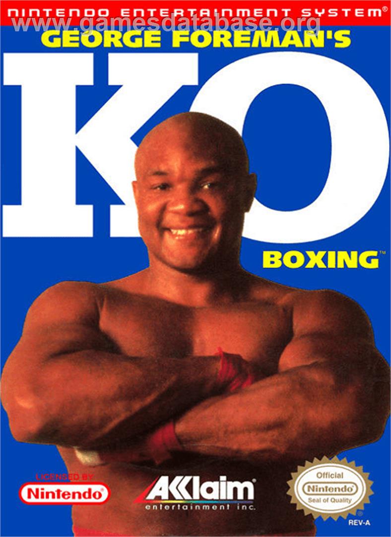 George Foreman's KO Boxing - Nintendo NES - Artwork - Box