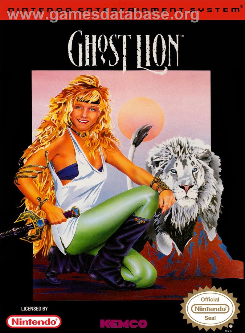 Ghost Lion - Nintendo NES - Artwork - Box