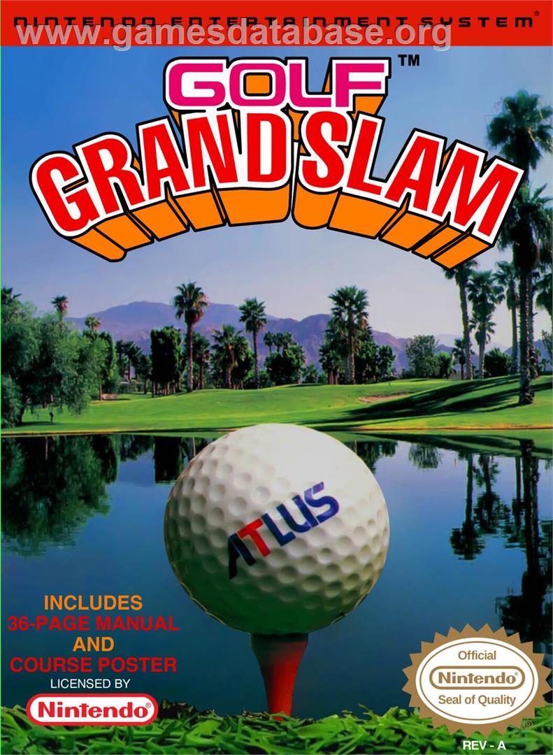 Golf Grand Slam - Nintendo NES - Artwork - Box