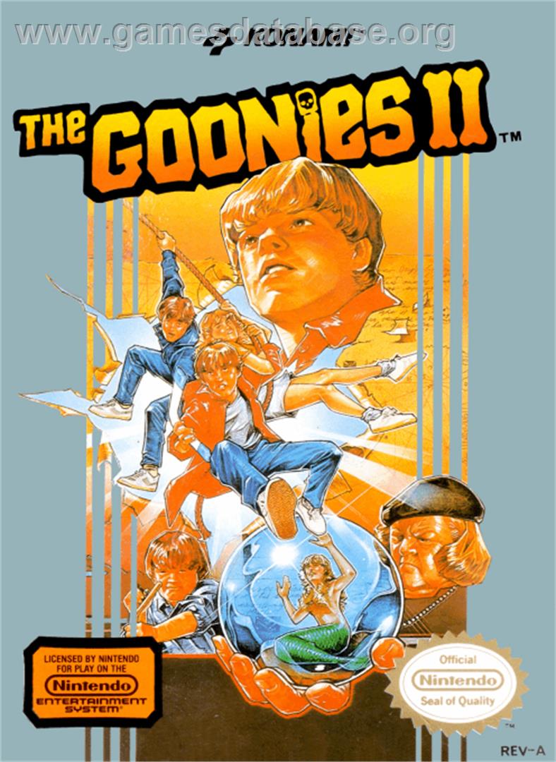 Goonies 2 - Nintendo NES - Artwork - Box