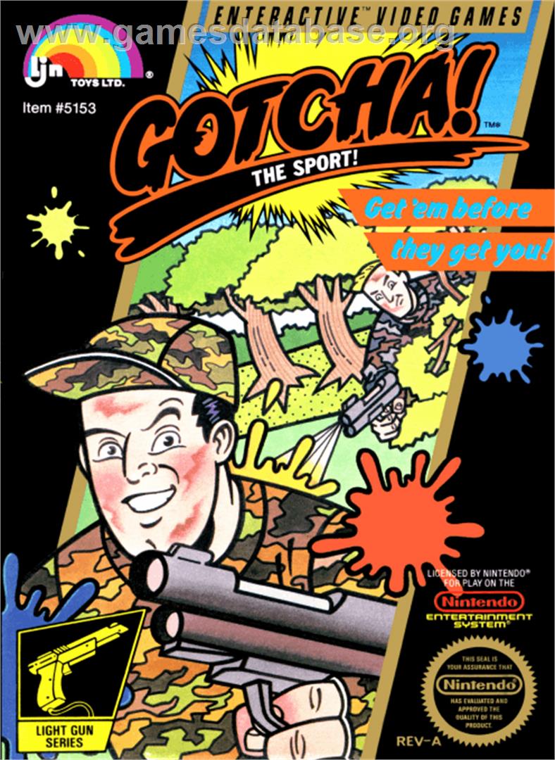 Gotcha! The Sport - Nintendo NES - Artwork - Box