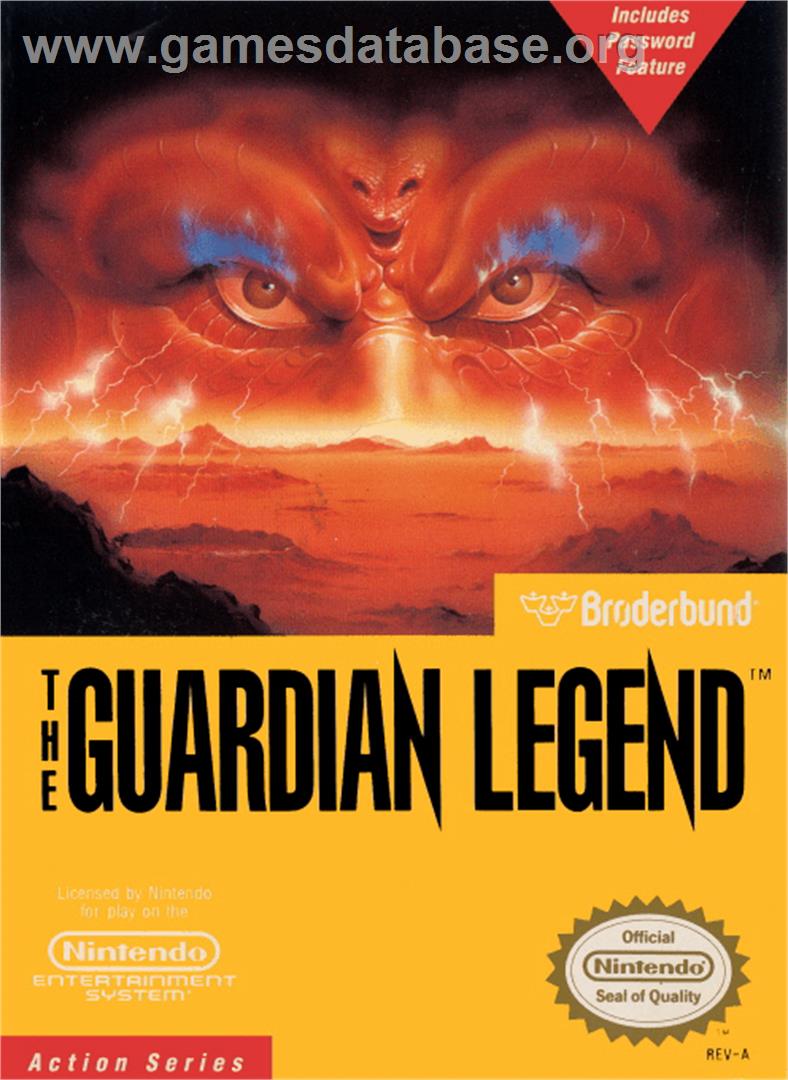 Guardian Legend - Nintendo NES - Artwork - Box