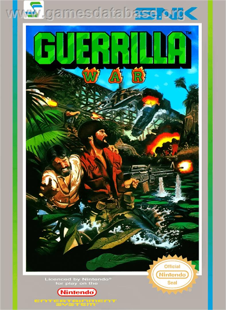 Guerrilla War - Nintendo NES - Artwork - Box