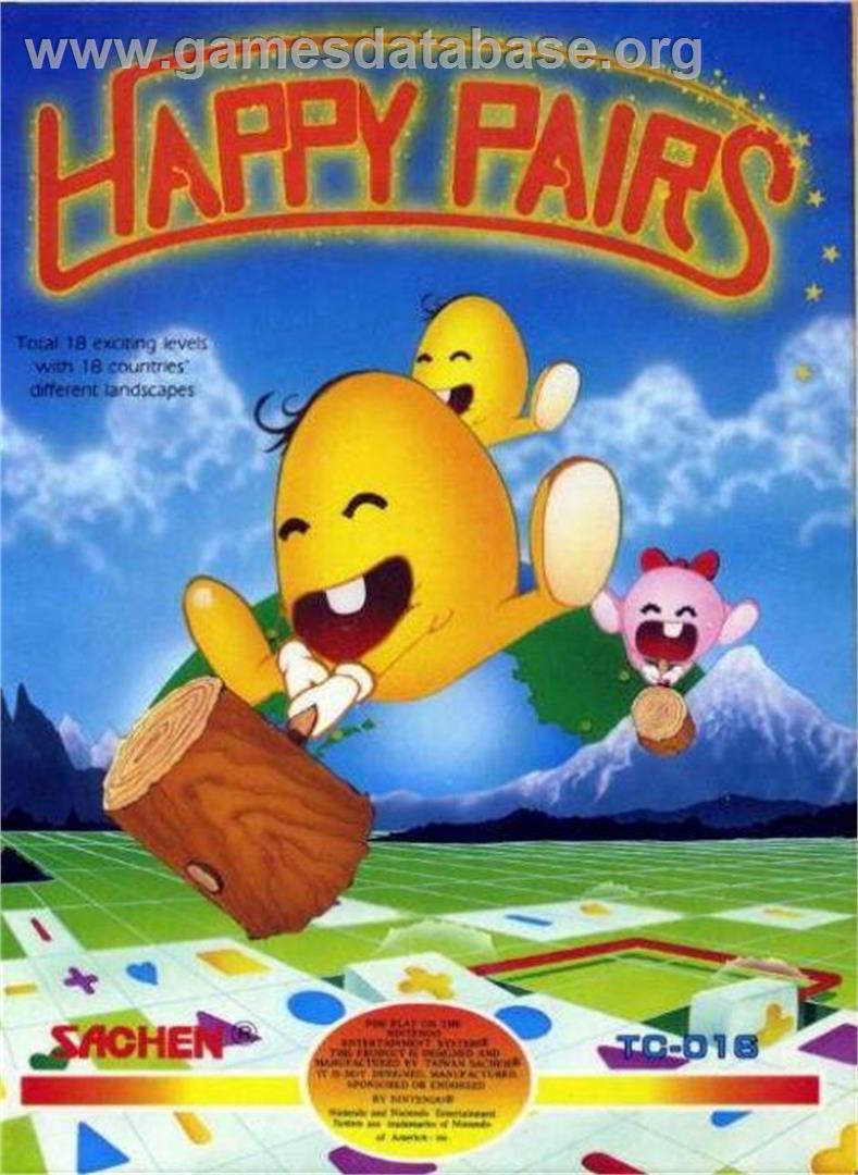 Happy Pairs - Nintendo NES - Artwork - Box