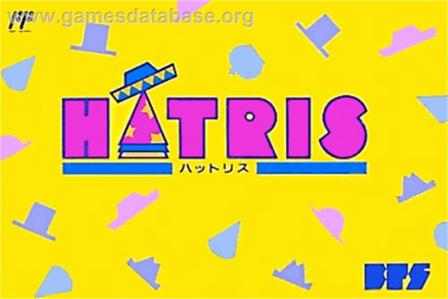Hatris - Nintendo NES - Artwork - Box