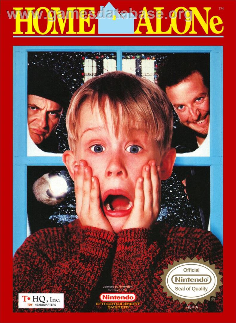 Home Alone - Nintendo NES - Artwork - Box