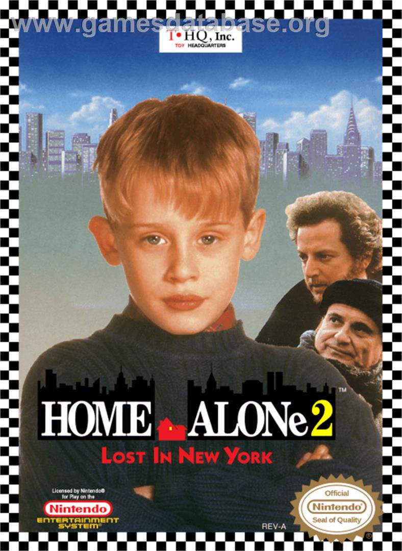 Home Alone 2: Lost in New York - Nintendo NES - Artwork - Box
