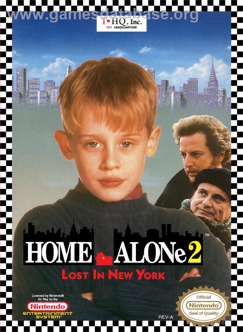 Home Alone 2 - Lost In New York - Nintendo NES - Artwork - Box