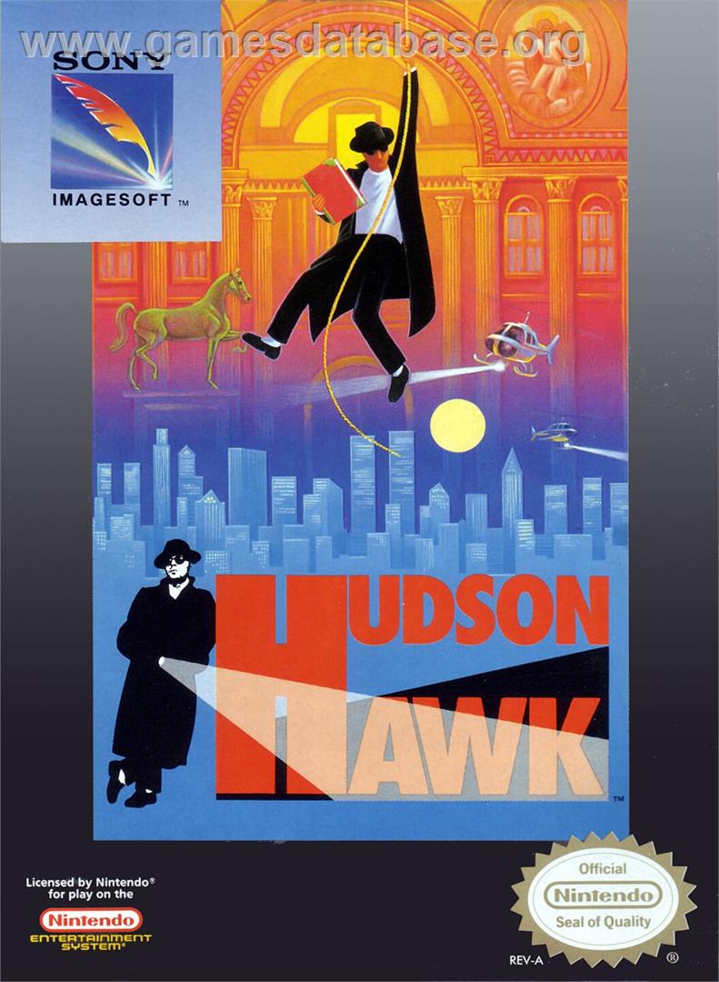 Hudson Hawk - Nintendo NES - Artwork - Box