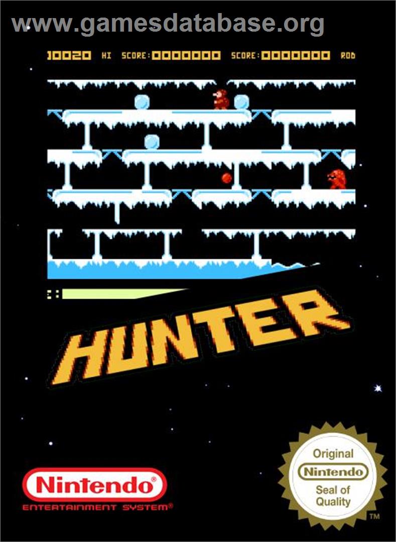 Hunter - Nintendo NES - Artwork - Box