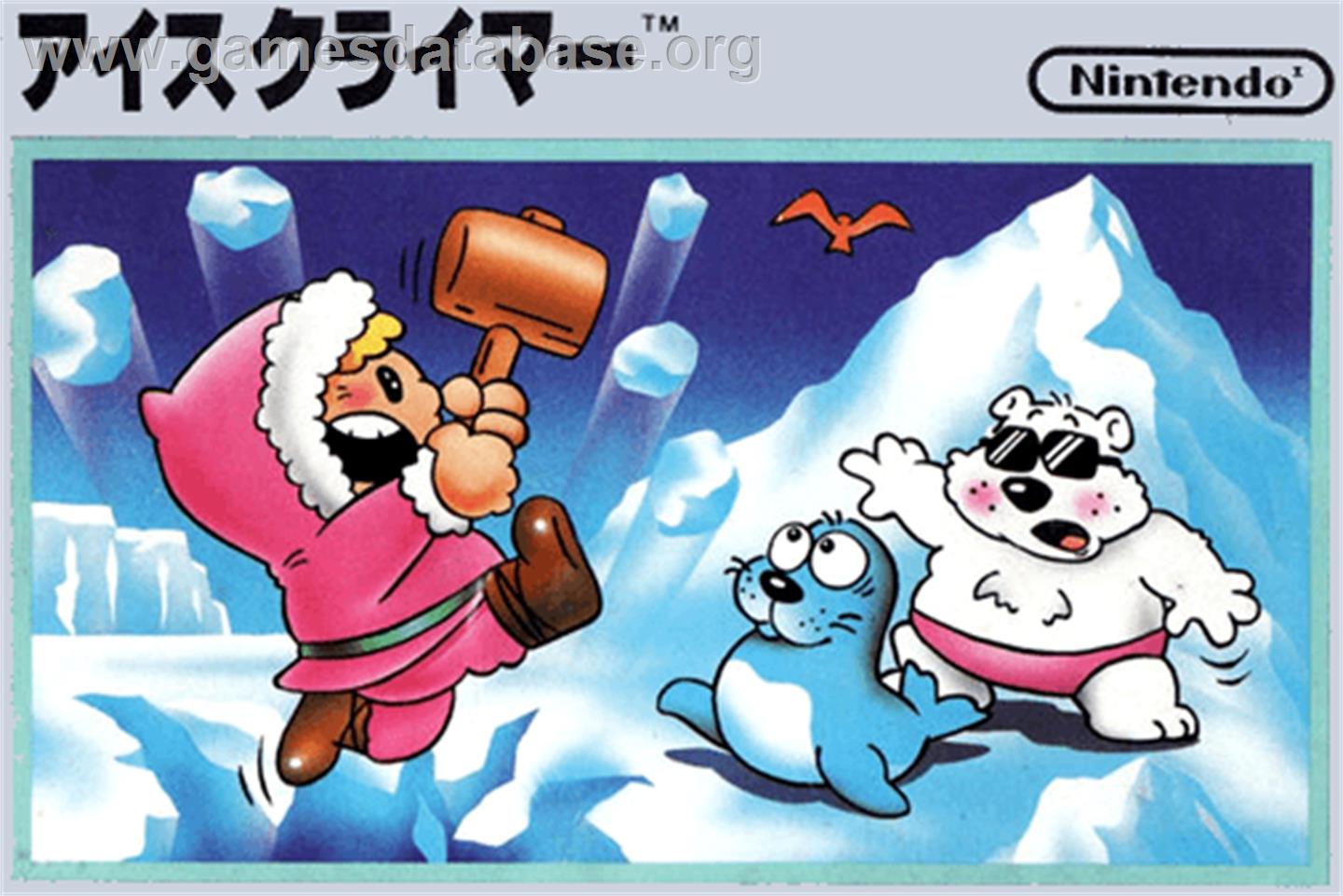 Ice Climber - Nintendo NES - Artwork - Box