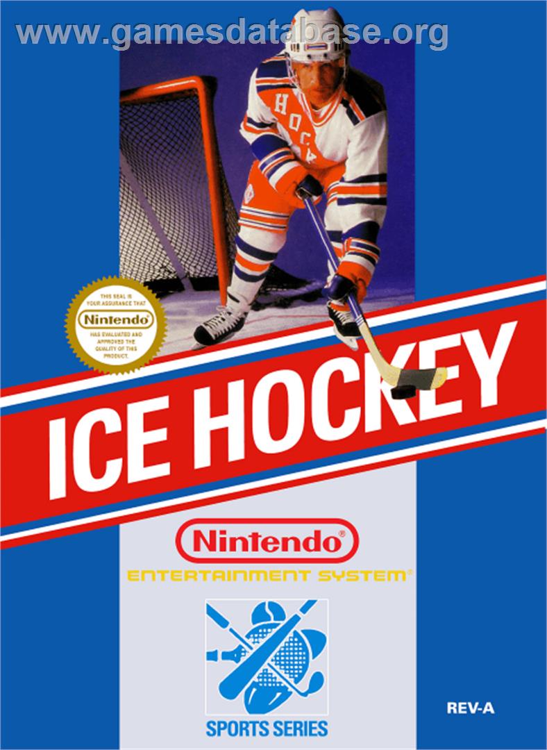 Ice Hockey - Nintendo NES - Artwork - Box