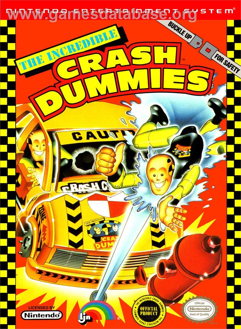 Incredible Crash Dummies, The - Nintendo NES - Artwork - Box
