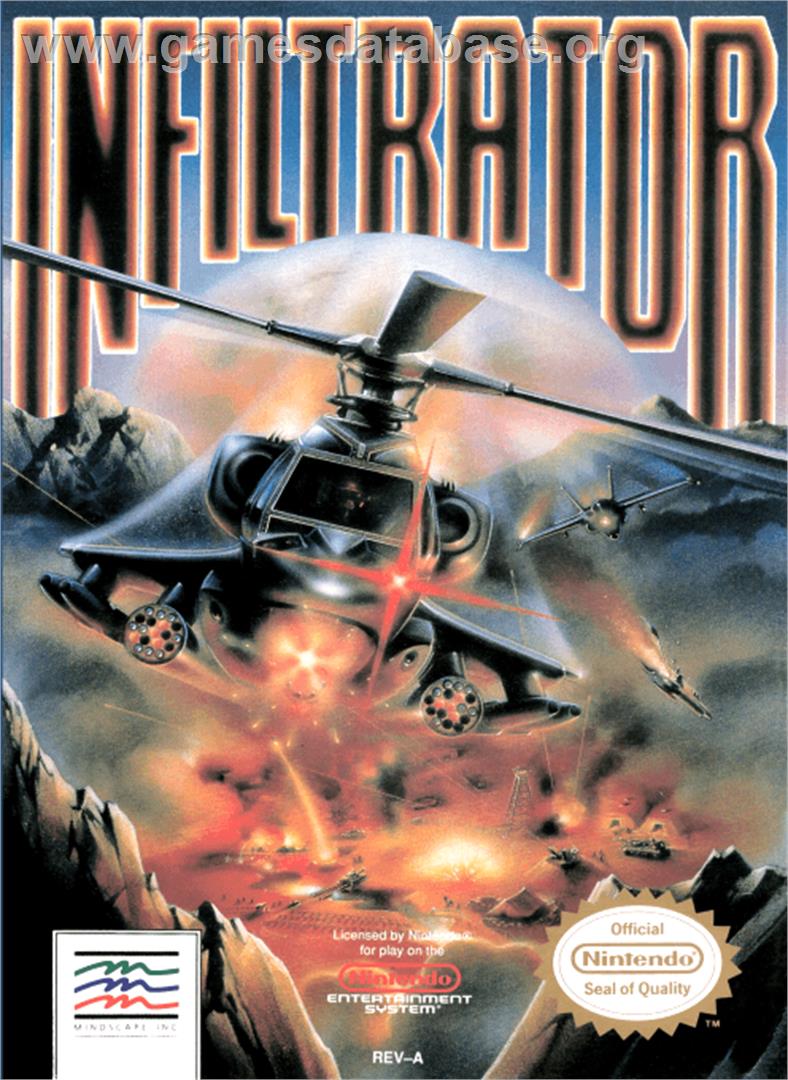 Infiltrator 2 - Nintendo NES - Artwork - Box