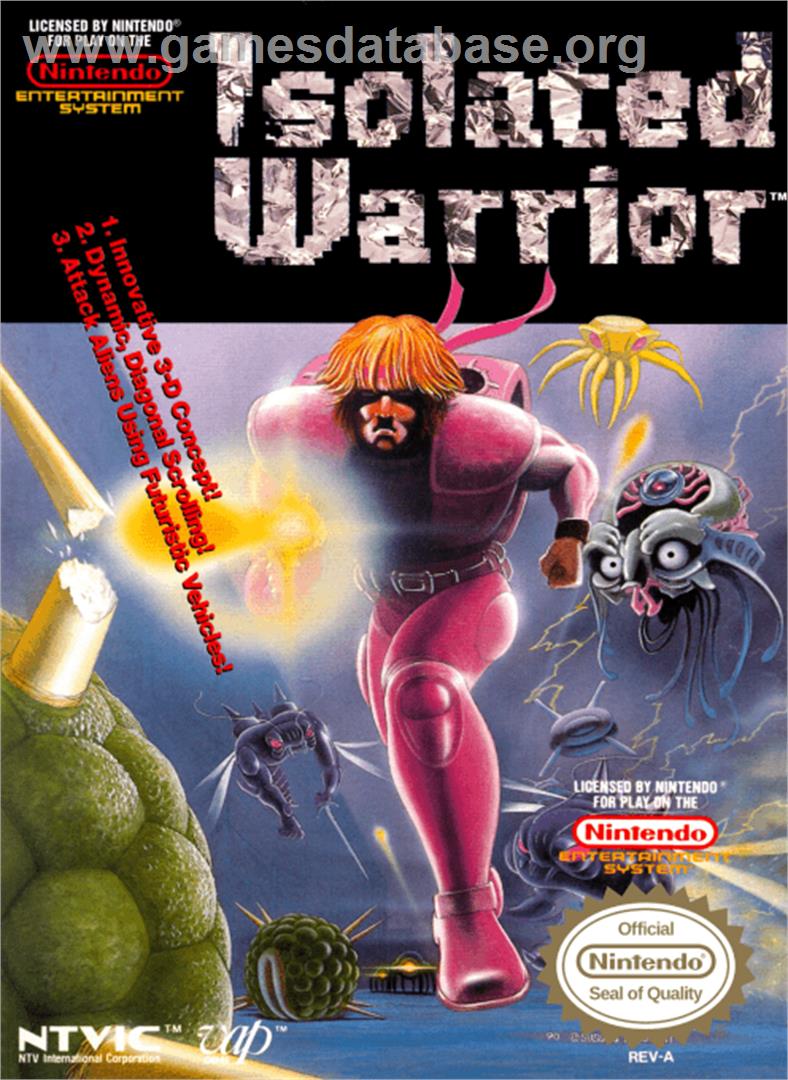 Isolated Warrior - Nintendo NES - Artwork - Box