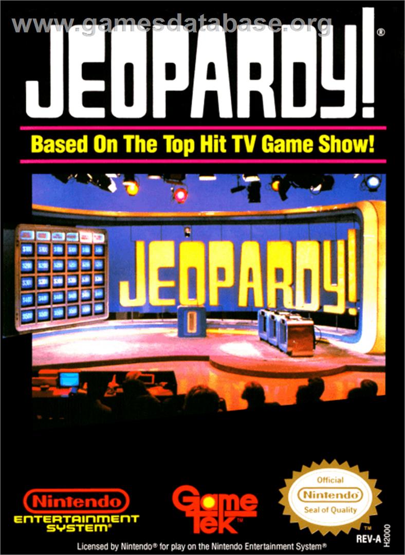 Jeopardy - Nintendo NES - Artwork - Box