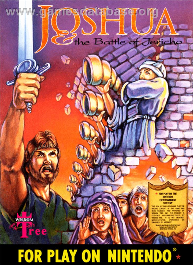 Joshua & the Battle of Jericho - Nintendo NES - Artwork - Box